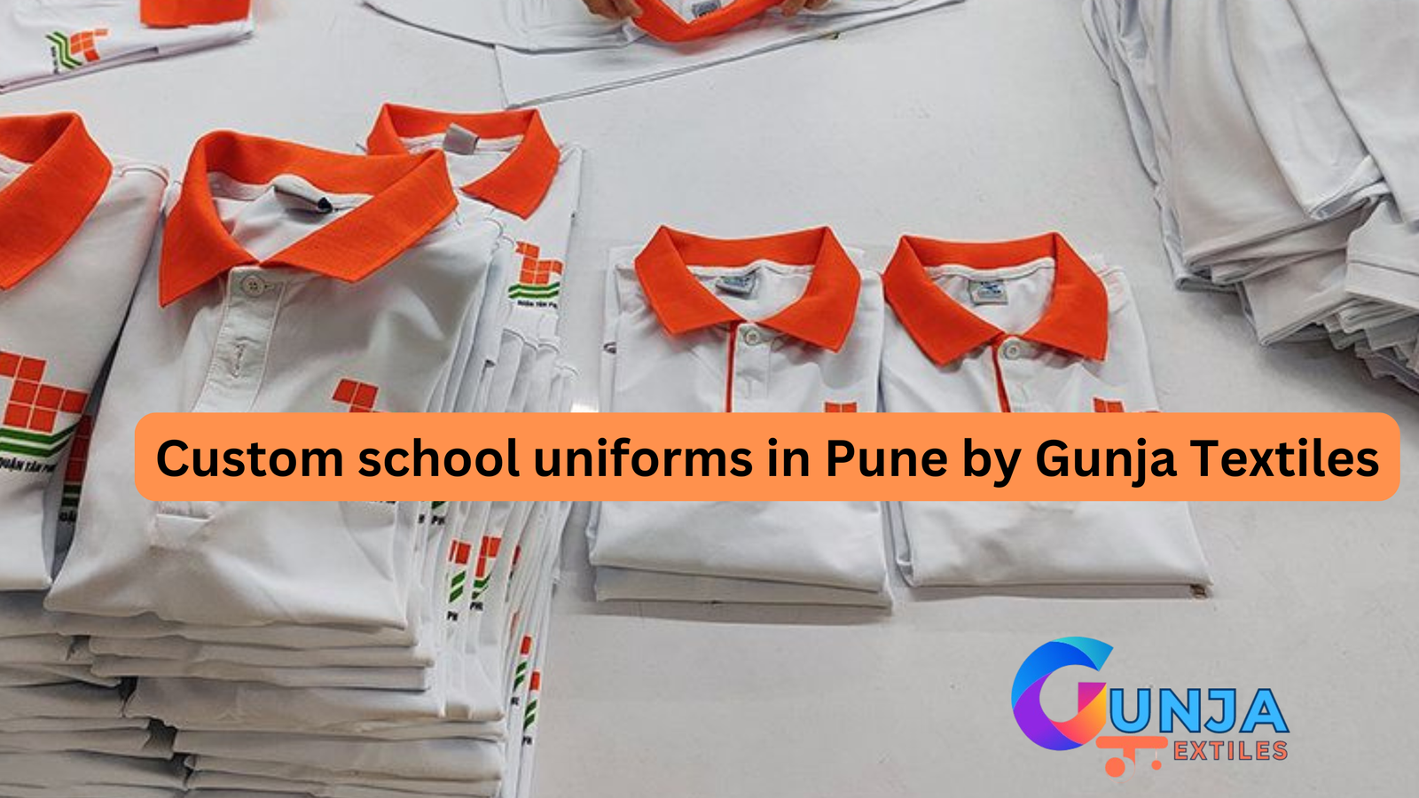 Custom school uniforms in Pune by Gunja Textiles